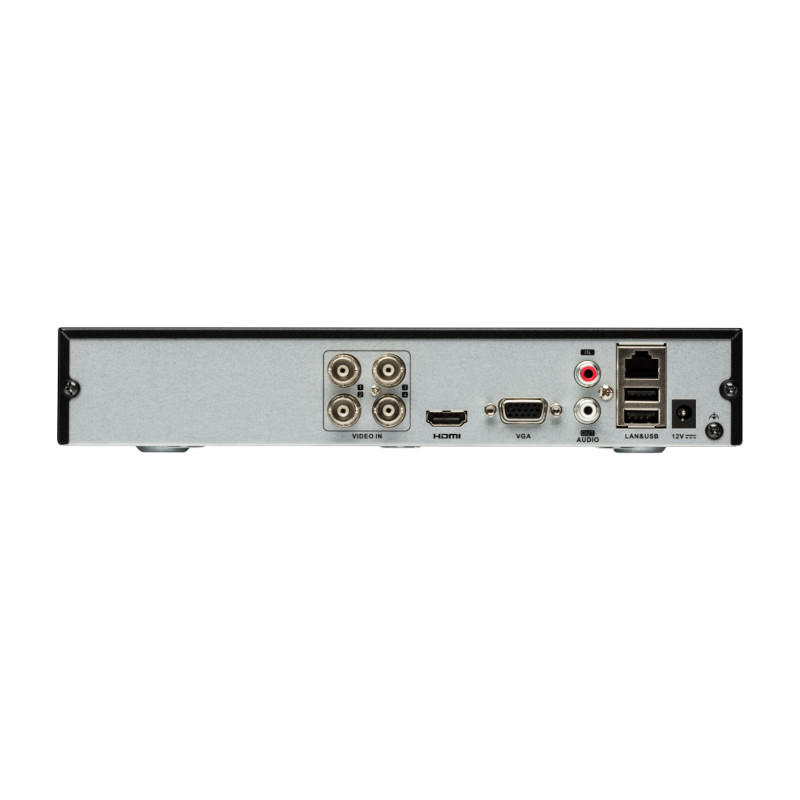 DVR 2 Megapixel - 4 Canales TVI / AHD - CVI - CVBS + 2 Canales IP - DVR-204G-M1(C) Hilook - 2