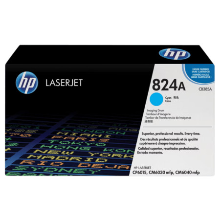 Toner de imágenes LaserJet HP 824A cian - CB385A HP - 1