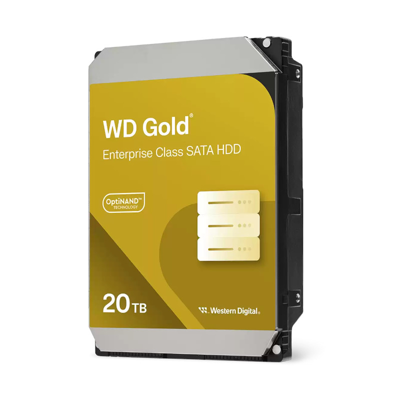 Disco duro WD Gold SATA HDD de nivel empresarial - 20 TB - WD202KRYZ Western Digital - 1