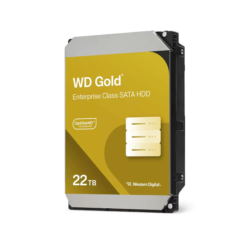 Disco duro SATA WD Gold Enterprise Class de 22 TB - WD221KRYZ Western Digital - 1