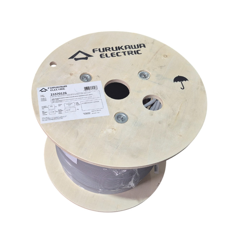 Cable de Red Lightera GIGALAN CAT.6A F/UTP 23AWGX4P LSZH - ET05163 - 19FK23370126 - 23370126 FURUKAWA - 1