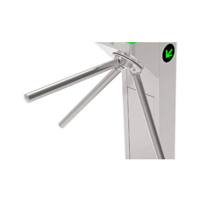 MTS1000 Tripod Turnstile - Acceso Seguro y Rápido con Brazo Retráctil y Control RFID para Entrada Eficiente zkteco - 1