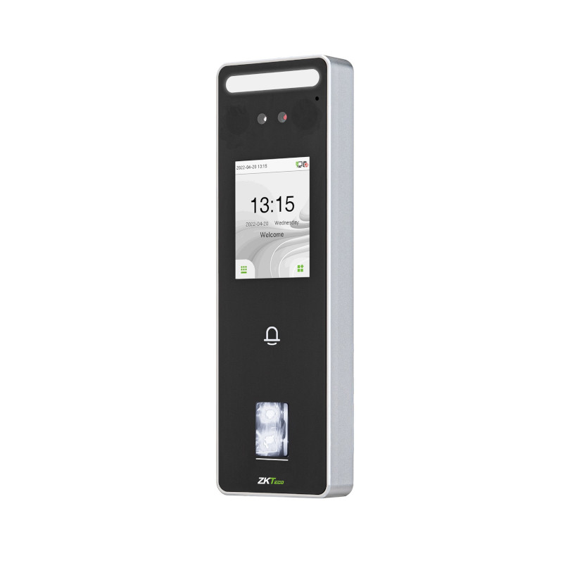 SpeedFace-V3L - Terminal de Control de Acceso Biométrico con Reconocimiento Facial, Huella y RFID, Seguridad Avanzada IP65 zktec