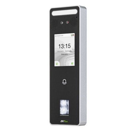 SpeedFace-V3L - Terminal de Control de Acceso Biométrico con Reconocimiento Facial, Huella y RFID, Seguridad Avanzada IP65 zktec
