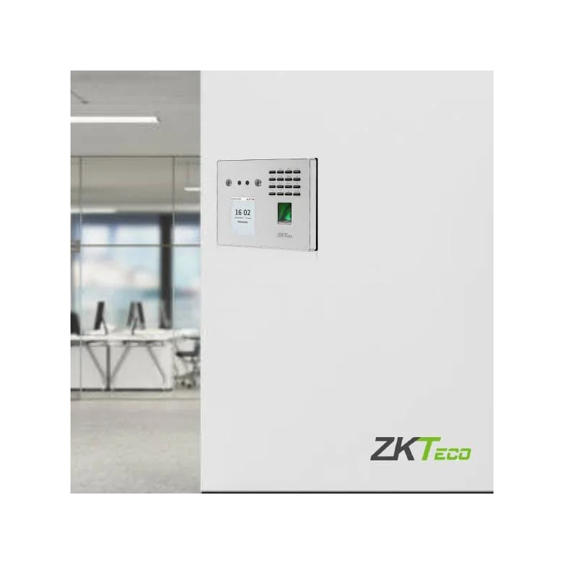MB560-VL ZKTeco - Terminal Biométrico Avanzado con Reconocimiento Facial Visible  Anti-Spoofing y Control de Acceso Seguro zktec