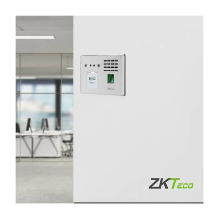MB560-VL ZKTeco - Terminal Biométrico Avanzado con Reconocimiento Facial Visible  Anti-Spoofing y Control de Acceso Seguro zktec