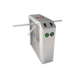 Torniquete Trípode Doble Carril TS2200 Pro - Seguridad - Durabilidad y Control Avanzado con LED y Brazo Abatible zkteco - 1