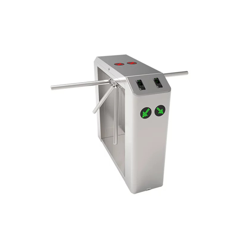 Torniquete Trípode Doble Carril TS2200 Pro - Seguridad - Durabilidad y Control Avanzado con LED y Brazo Abatible zkteco - 1