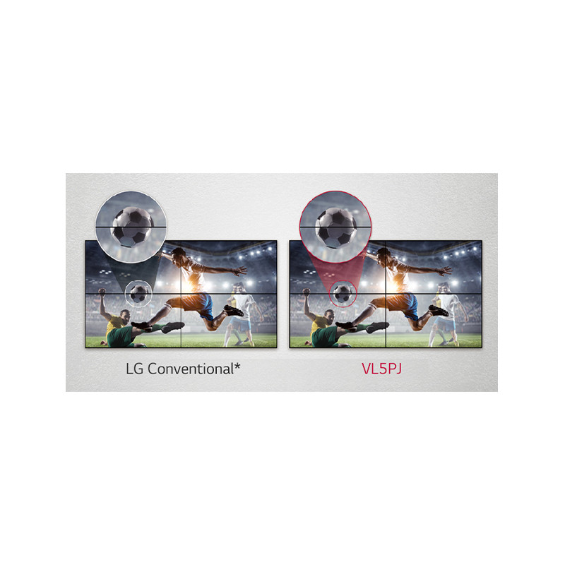 VL5PJ Video Wall LG: Pantallas Ultra Narrow Bezel 55” y 49” con Imagen Perfecta y webOS para Señalización Digital Eficiente LG -