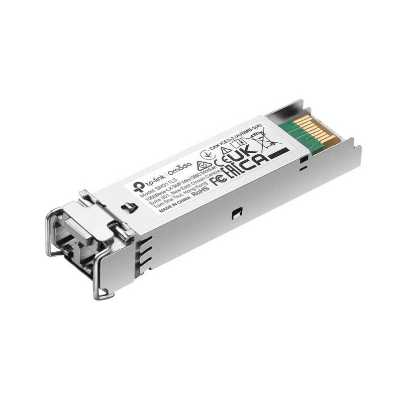 Módulo SFP Monomodo TL-SM311LS de TP-Link: Extiende tu Red con Fibra Óptica de Hasta 20 km y 1.25 Gbps TP-LINK - 1