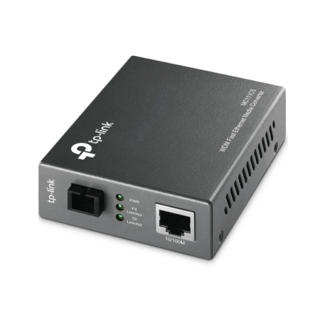 Conmutador de Medios TP-Link MC111CS: Transforma Tu Red con Fibra Óptica y Ethernet Gigabit para Alta Velocidad  - 1