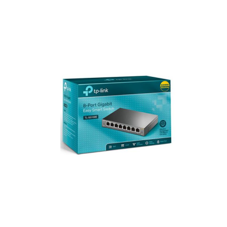 TL-SG108E: Switch Gigabit Fácil de Gestionar con Ahorro de Energía, VLANs y QoS para Redes SMB Eficientes TP-LINK - 2
