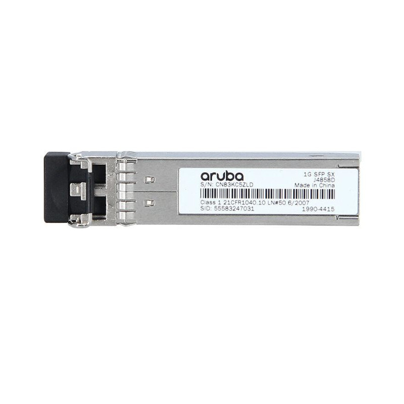 Transceptor HPE Aruba Networking 1G SFP LC SX 500 m OM2 MMF - J4858D Aruba - 1