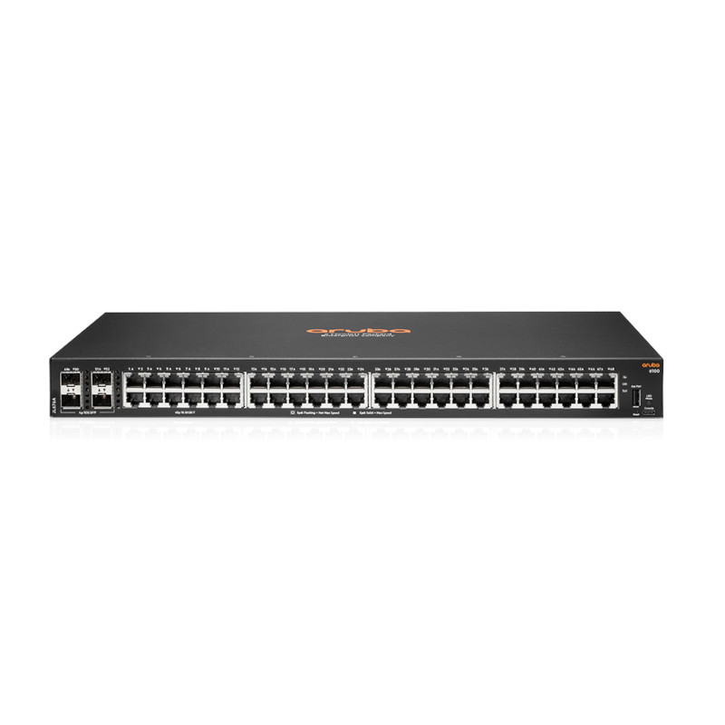 HPE Aruba CX 6100 Switch Series: Conectividad Gigabit Segura y Fácil Gestión para Redes SMB y Oficinas Sucursales - JL676A Aruba