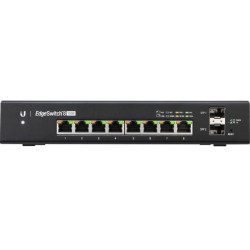 EdgeSwitch Ubiquiti: Switch PoE+ Gigabit Gestionado con Alto Rendimiento y Conectividad Avanzada para Redes Modernas - ES-8-150W