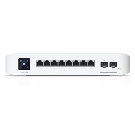 UniFi Switch 8: Gigabit PoE Managed Switches para Redes Empresariales con Alto Rendimiento y Control Total - USW-PRO-8-POE  - 2
