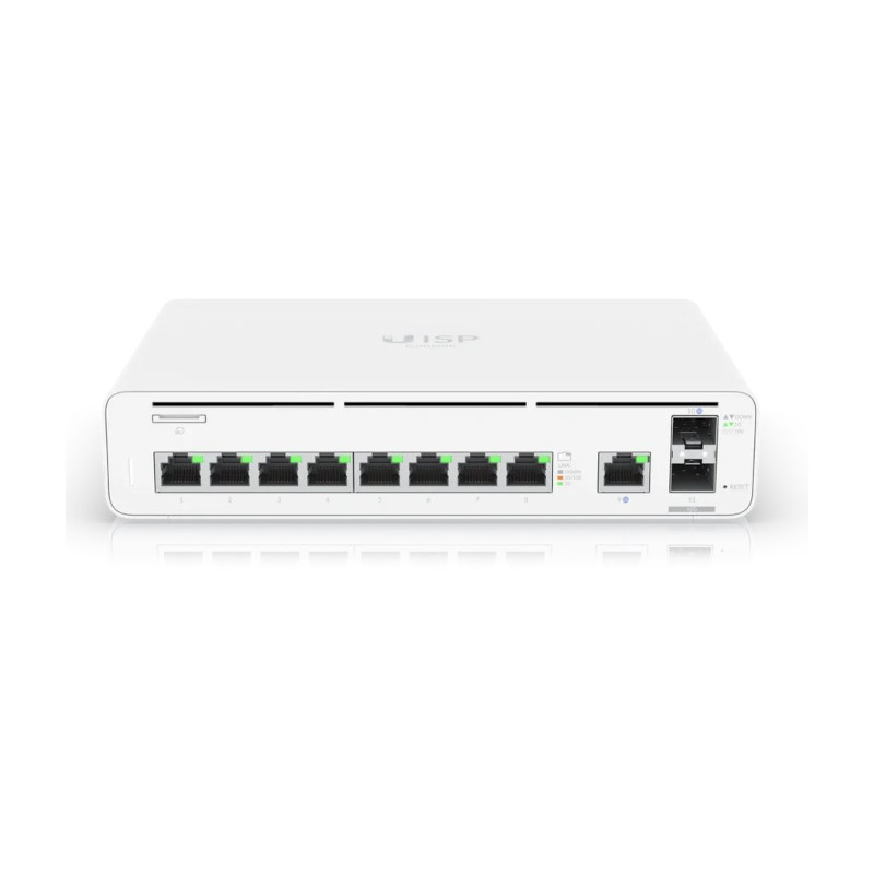 UISP Console Ubiquiti: Potente Gestión de Red con 10 Puertos RJ45 y SFP+ 10G | Rendimiento y Confiabilidad Garantizados Ubiquiti