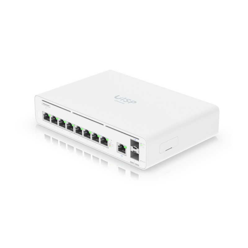 UISP Console Ubiquiti: Potente Gestión de Red con 10 Puertos RJ45 y SFP+ 10G | Rendimiento y Confiabilidad Garantizados Ubiquiti