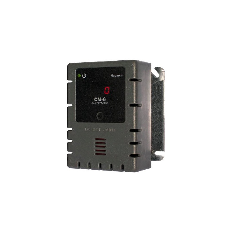 Detector de Monóxido de Carbono Macurco CM-6: Control Automático, Alarma Digital y Ventilación Eficiente para Seguridad Macurco 