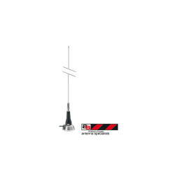 Antena VHF Vehicular ASP-7455 de Alta Ganancia (138-174 MHz) con Montaje Compatible Motorola y Diseño Modular  - 2