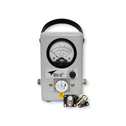 Wattímetro General Bird 43: Medición Precisa de Potencia RF 450 kHz-2.7 GHz, 100 mW-10 kW, Conectores QC Resistentes Bird Techno