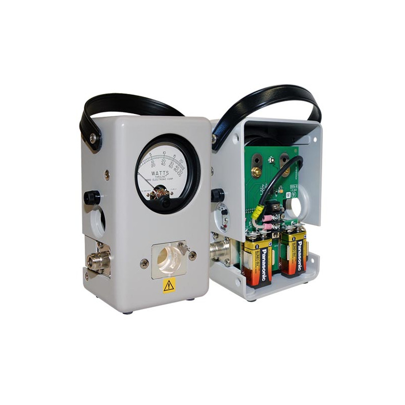 Wattímetro General Bird 43: Medición Precisa de Potencia RF 450 kHz-2.7 GHz, 100 mW-10 kW, Conectores QC Resistentes Bird Techno