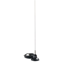 Antena móvil magnética RUM-150 VHF – frecuencia sintonizable 148-174 MHz – potencia 100 W Hustler - 1