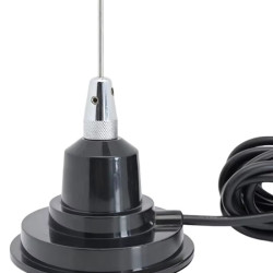Antena móvil magnética RUM-150 VHF – frecuencia sintonizable 148-174 MHz – potencia 100 W Hustler - 2