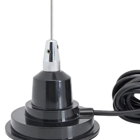 Antena móvil magnética RUM-150 VHF – frecuencia sintonizable 148-174 MHz – potencia 100 W Hustler - 2