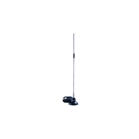 Hustler rum-450 antena móvil uhf 450-470 mhz 5 db ajustable con montaje magnético para uso en radio portátil Hustler - 1