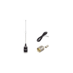 LMG-150 antena vhf móvil estilo nmo – uso en vehículo - LMG-150 Hustler - 2