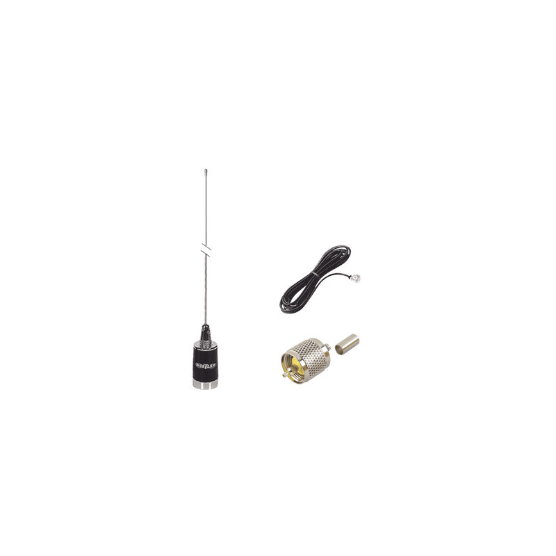 LMG-150 antena vhf móvil estilo nmo – uso en vehículo - LMG-150 Hustler - 2