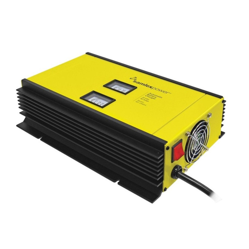 Samlex SEC-2440UL cargador de batería 40A 24 VCD automático para baterías de plomo, AGM y gel  - 1