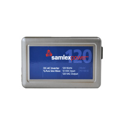 Inversor Samlex PST-120-12 – 120 W onda sinusoidal pura – 12 V DC a 120 V AC para uso médico y general Samlex America - 1