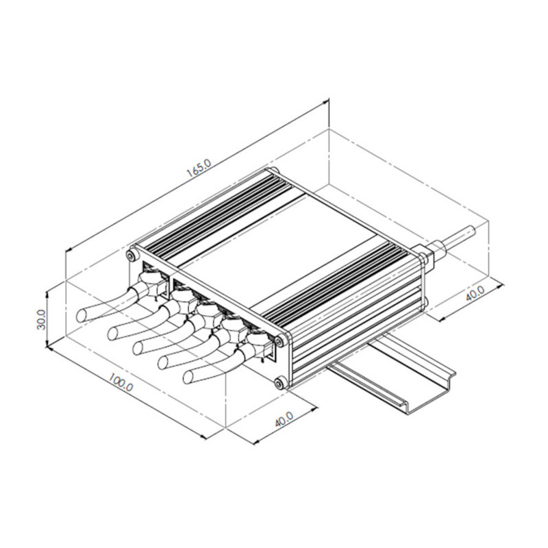 Tsw110 | switch industrial 5 puertos gigabit con alimentación flexible y montaje din rail Teltonika - 3