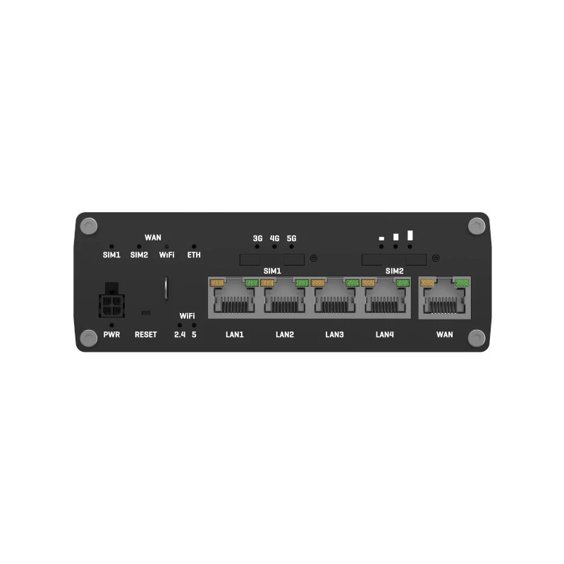 Router RUTM51 5G Sub-6GHz – dual SIM, Wi-Fi 5, Ethernet, adecuado para conexiones móviles y redes empresariales Teltonika - 1