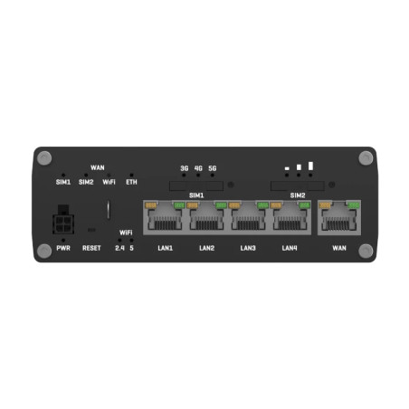 Router RUTM51 5G Sub-6GHz – dual SIM, Wi-Fi 5, Ethernet, adecuado para conexiones móviles y redes empresariales Teltonika - 1