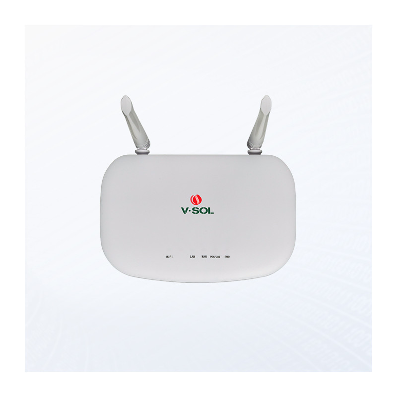 V2801RGW ont dual XPON (EPON/GPON) WiFi 4 802.11b/g/n pago coexistente para fibra y redes hogar o oficina V-SOL - 2