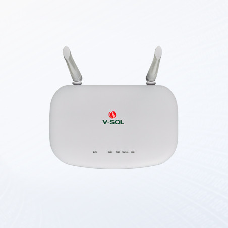 V2801RGW ont dual XPON (EPON/GPON) WiFi 4 802.11b/g/n pago coexistente para fibra y redes hogar o oficina V-SOL - 2