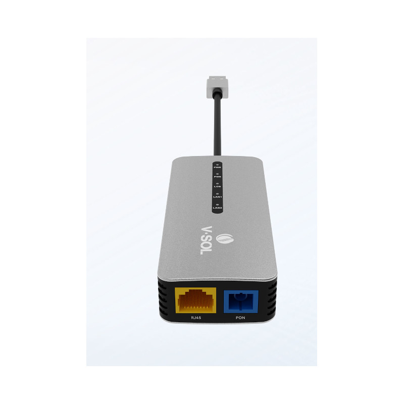V2802U ONU portátil EPON/GPON | 2.5GbE LAN | USB Tipo-A o C | para redes domésticas y oficinas V-SOL - 1