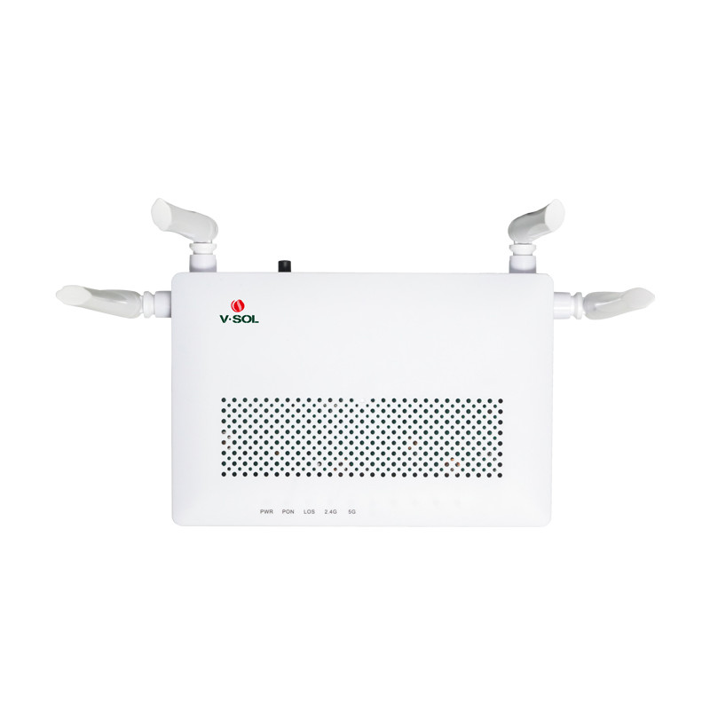 V2802DAC – ONT FTTH dual band WiFi 5 2.4/5GHz, 2GE, gestión OAM/OMCI, compatible con PON EPON/GPON V-SOL - 2
