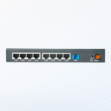 V2808-8GL – ONU dual XPON con 8 puertos GE y firewall para FTTH, FTTO y CCTV, compatible con EPON y GPON V-SOL - 1