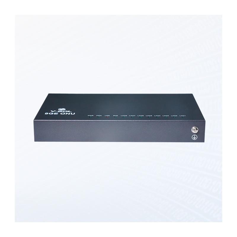 V2808-8GL – ONU dual XPON con 8 puertos GE y firewall para FTTH, FTTO y CCTV, compatible con EPON y GPON V-SOL - 2