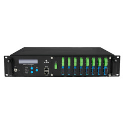 V8816W-8P – amplificador 8 puertos PON y CATV 1550nm alto poder, compatible FTTH con gestión remota y redundancia V-SOL - 1