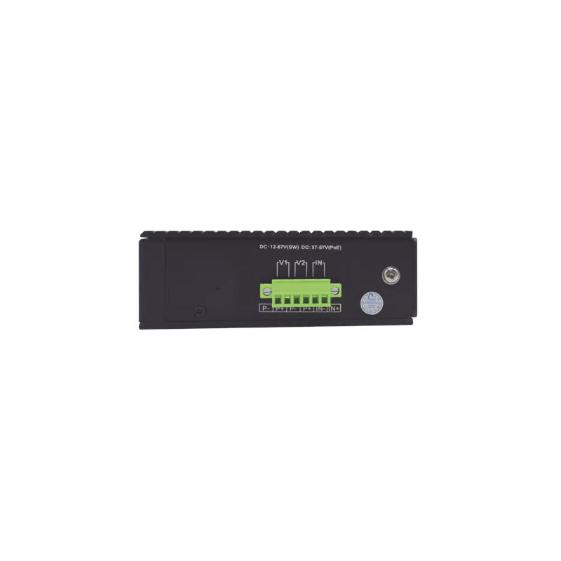 Wi-PS310GF-I V2 con 8 puertos PoE y 2 SFP combo – switch industrial, amplio rango de temperatura y protección avanzada WI-TEK - 