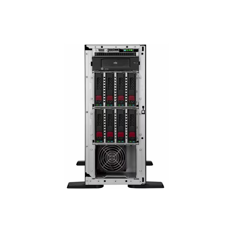 HPE ProLiant ML110 Gen11 3408U 1.8GHz 8c 1P 1x32GB-R 4LFF 2x960GB SATA SSD 1x500W PS LA Server - P78115-DM5 HP - 2