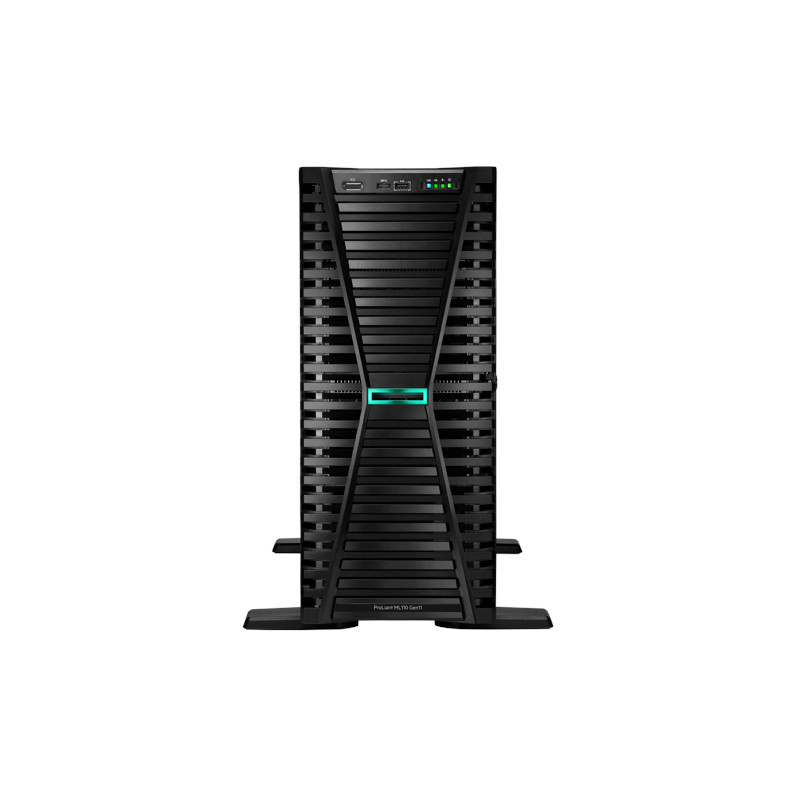 HPE ProLiant ML110 Gen11 3408U 1.8GHz 8c 1P 1x32GB-R 4LFF 2x960GB SATA SSD 1x500W PS LA Server - P78115-DM5 HP - 5
