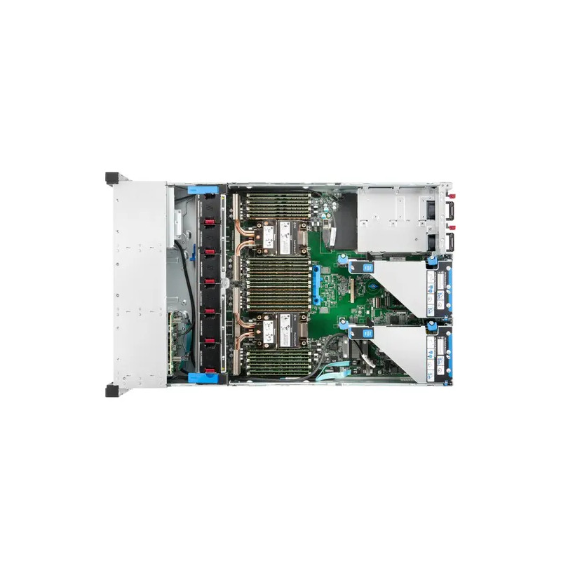 Servidor HPE ProLiant DL380  Xeon 4310 2.1GHz, 32GB DDR4, SAS 12Gb/s, 2U rack, 2 sockets, hasta 2TB, Intel C621A - P55246-B21 HP