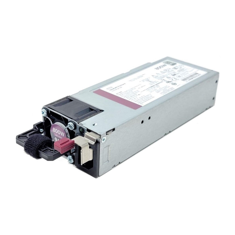 HPE 800W Flex Slot platinum hot plug power supply – 96% eficiencia – entrada 100-240 V rms - P38995-B21 HP - 1