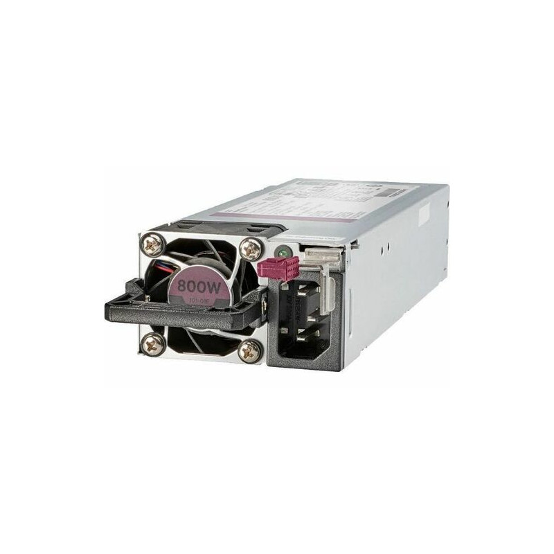 HPE 800W Flex Slot platinum hot plug power supply – 96% eficiencia – entrada 100-240 V rms - P38995-B21 HP - 2